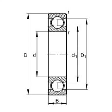 Bantalan 6012 FAG