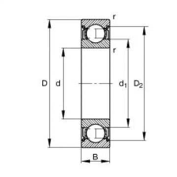 Bantalan 61820-2Z-Y FAG