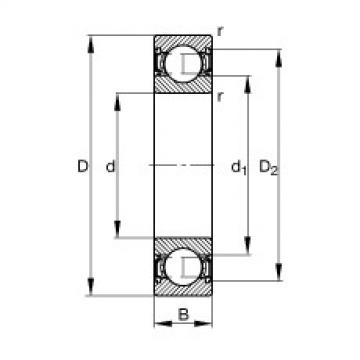 Подшипник 61801-2RSR FAG