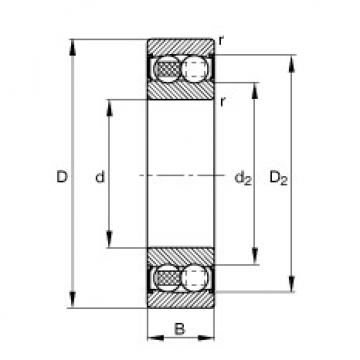 Подшипник 2201-2RS-TVH FAG