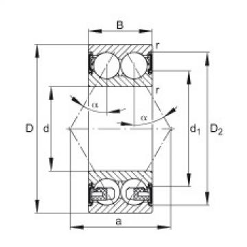 Подшипник 3304-BD-2HRS-TVH FAG