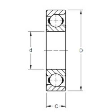 Bantalan 45BIH206 Timken