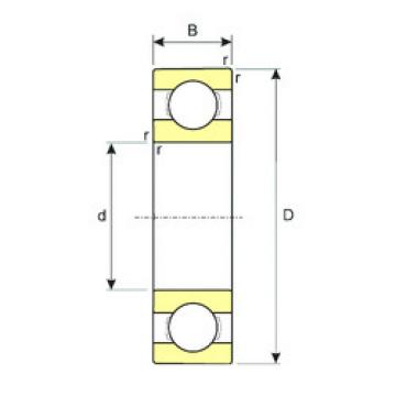 Подшипник 619/600 MA ISB