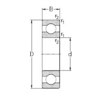 Подшипник 61907 NKE