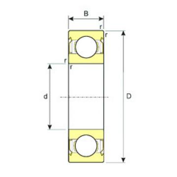 Подшипник 6008-ZZ ISB