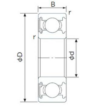 Подшипник 6003-RS CYSD