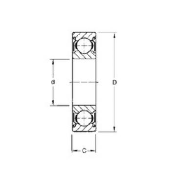 Подшипник 1639-ZZ CYSD