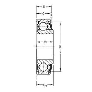 Bantalan 204KLD Timken