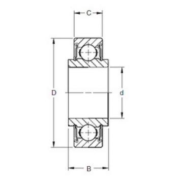 Bantalan 205NPP2 Timken