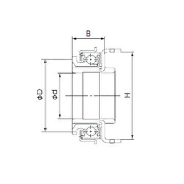 Bantalan 47SCRN31P-1 NACHI