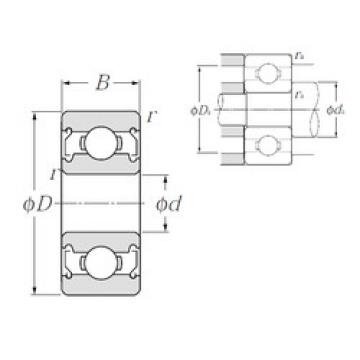 Подшипник 605ZZ NTN