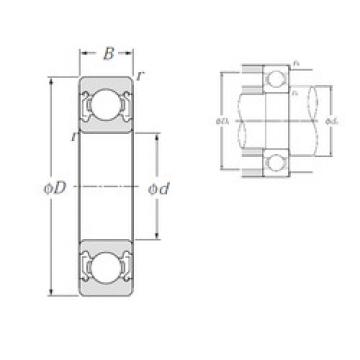 Подшипник 6008ZZ NTN