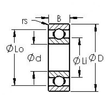 Подшипник SMR82X AST