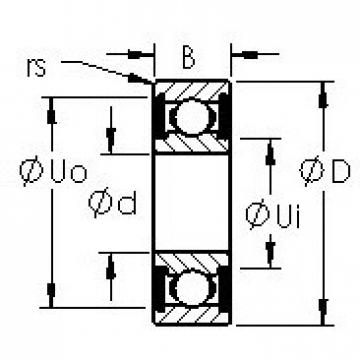 Подшипник 6311-2RS AST