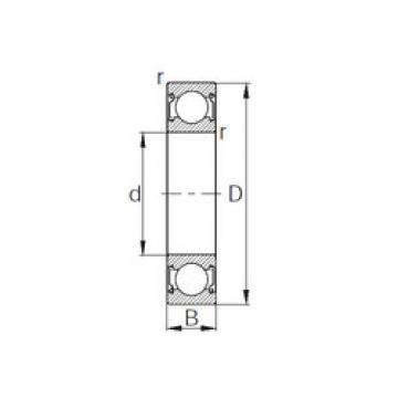 Подшипник 6004ZZ KBC