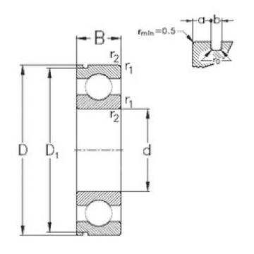 Подшипник 6305-N NKE