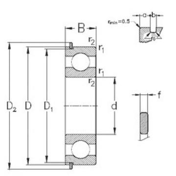 Подшипник 6020-NR NKE