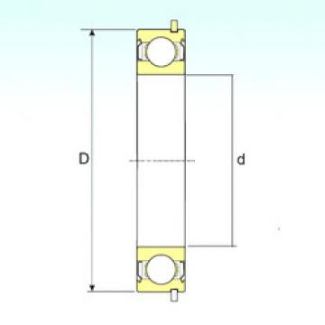 Подшипник 6201-ZZNR ISB