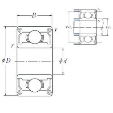 Подшипник MR 106 ZZ1 NSK