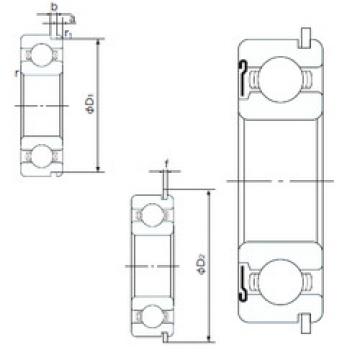 Подшипник 6026ZNR NACHI