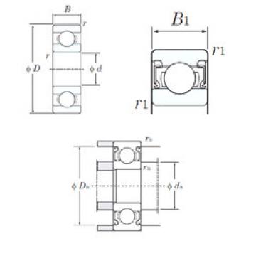 Подшипник 628-2RS KOYO