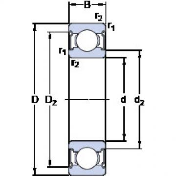 Подшипник W 607-2Z SKF