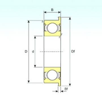 Подшипник F608ZZ ISB