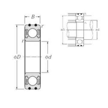 Подшипник AC-6007LLB NTN