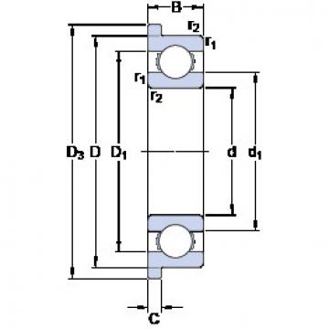 Подшипник D/W R8 R SKF