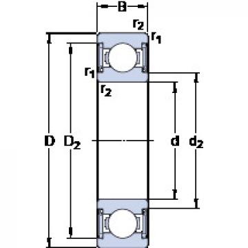 Подшипник D/W R188-2RS1 SKF