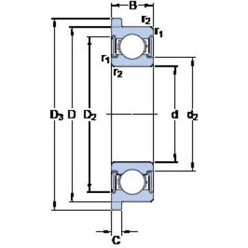 Подшипник W 607 R-2RZ SKF