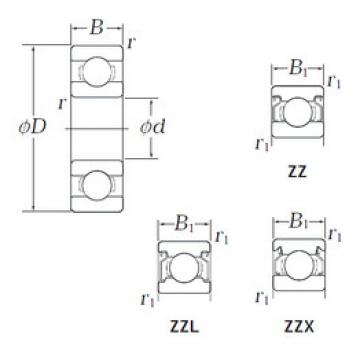 Подшипник WOB65 ZZX KOYO