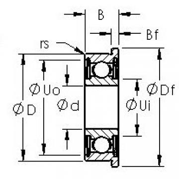 Подшипник SMF128ZZ AST