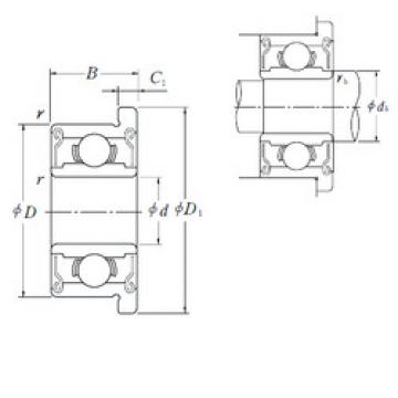 Подшипник F696-2RS ISO