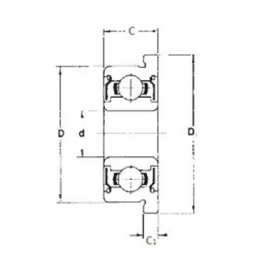 Подшипник F608ZZ FBJ