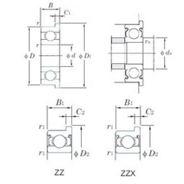 Подшипник F633ZZ KOYO