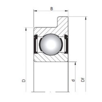 Подшипник FL603 ZZ ISO