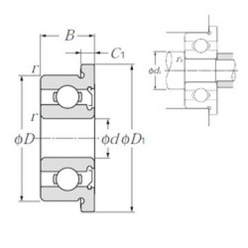 Подшипник FLW683ZA NTN