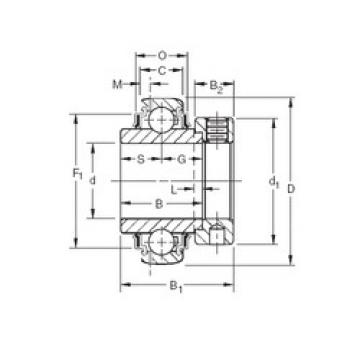 Подшипник GN107KRRB Timken