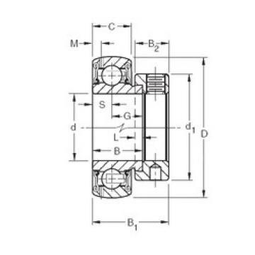 Подшипник GRA202RRB Timken