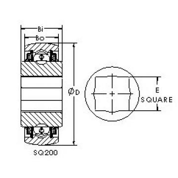 Подшипник SQ208-102 AST