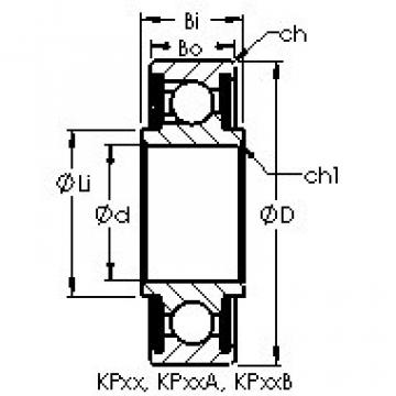 Подшипник KP25B AST