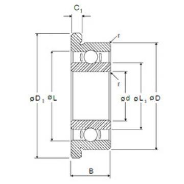 Подшипник RIF-6632 NMB