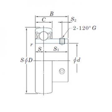 Подшипник SB203 KOYO