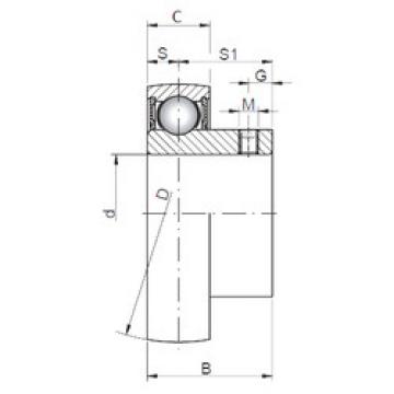 Подшипник SB204 CX