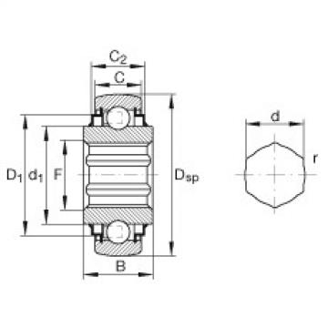 Подшипник SK014-205-KRR-B INA