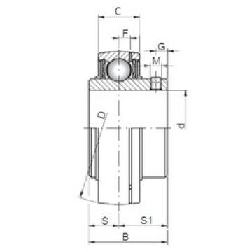 Подшипник UC306 CX