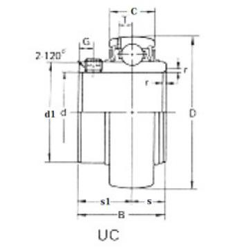 Подшипник UC210 CRAFT