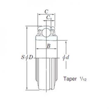 Подшипник UK209 KOYO