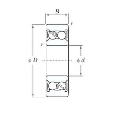 Подшипник 2307-2RS KOYO